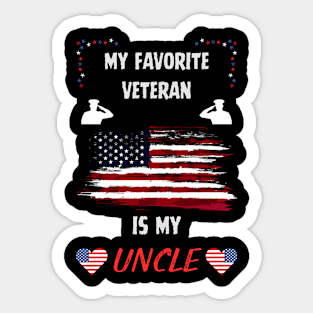 veteran uncle Sticker